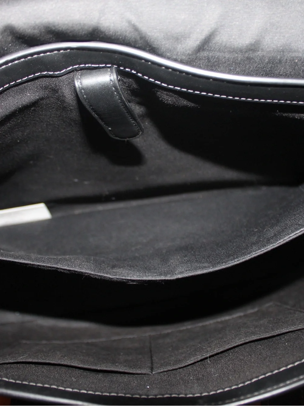 Coach Sullivan Portfolio Brief C9875 Black Pebbled Leather Messenger Laptop Bag